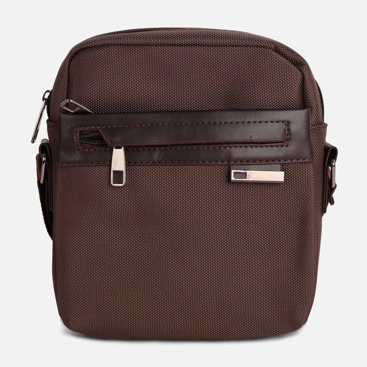 Crossbody Bag for Men with Zip Front Pocket
