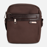 Crossbody Bag for Men with Zip Front Pocket