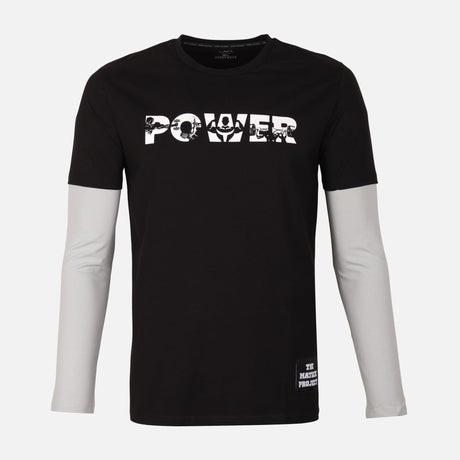 Men Gym T-Shirt Long Sleeve