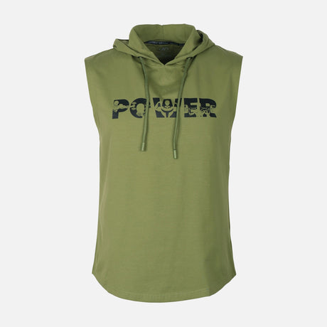 Mens Gym Vest With Hood