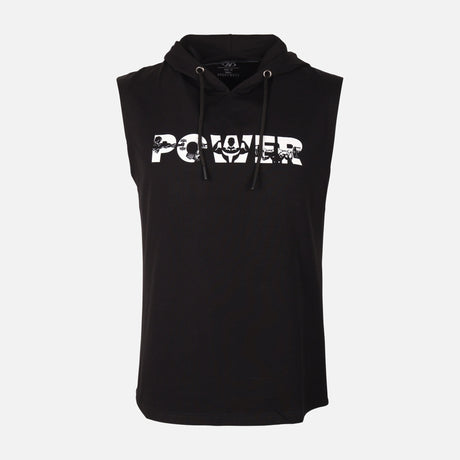 Mens Gym Vest With Hood