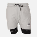 Mens Double Layer Gym Short
