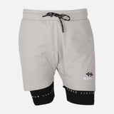Mens Double Layer Gym Short