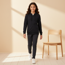 School Cardigan With Hoodie