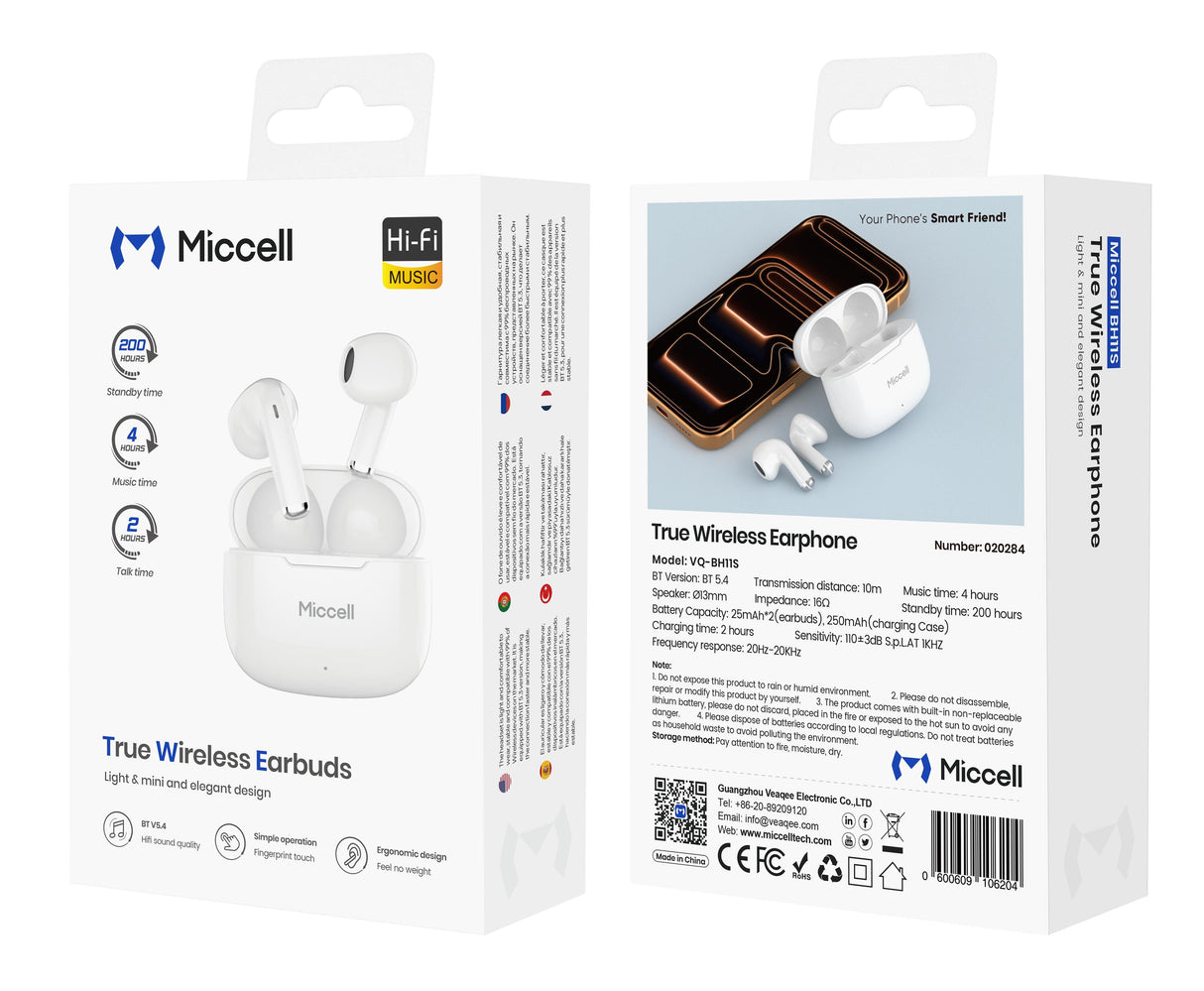BT EARPHONES V5.4