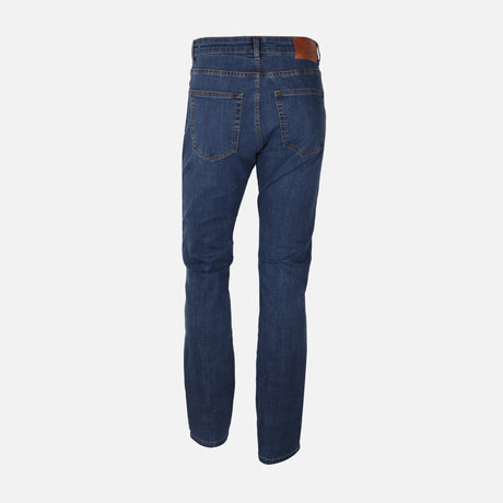 Men Denim Pants Jeans Slim Straight Fit
