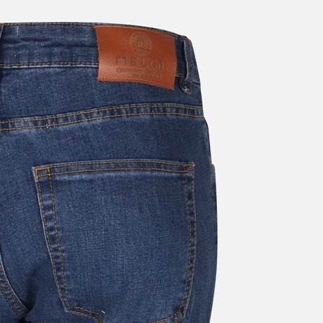 Men Denim Pants Jeans Slim Straight Fit