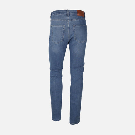 Men Denim Pants Jeans Slim Straight Fit