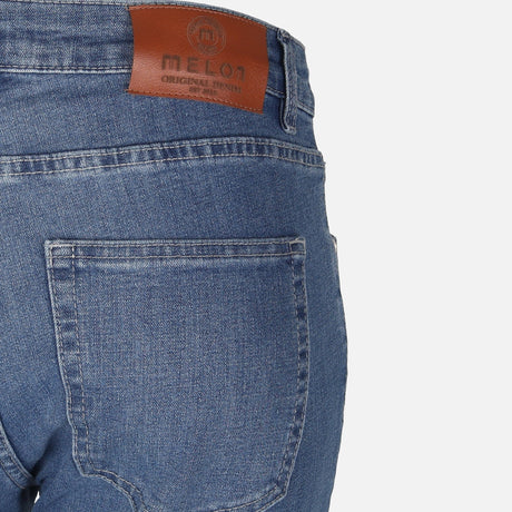 Men Denim Pants Jeans Slim Straight Fit