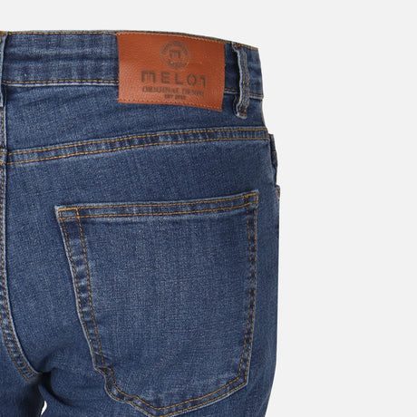 Men Denim Pants Jeans Carrot Fit