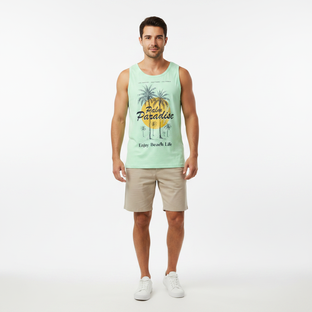 Men Beach Vest