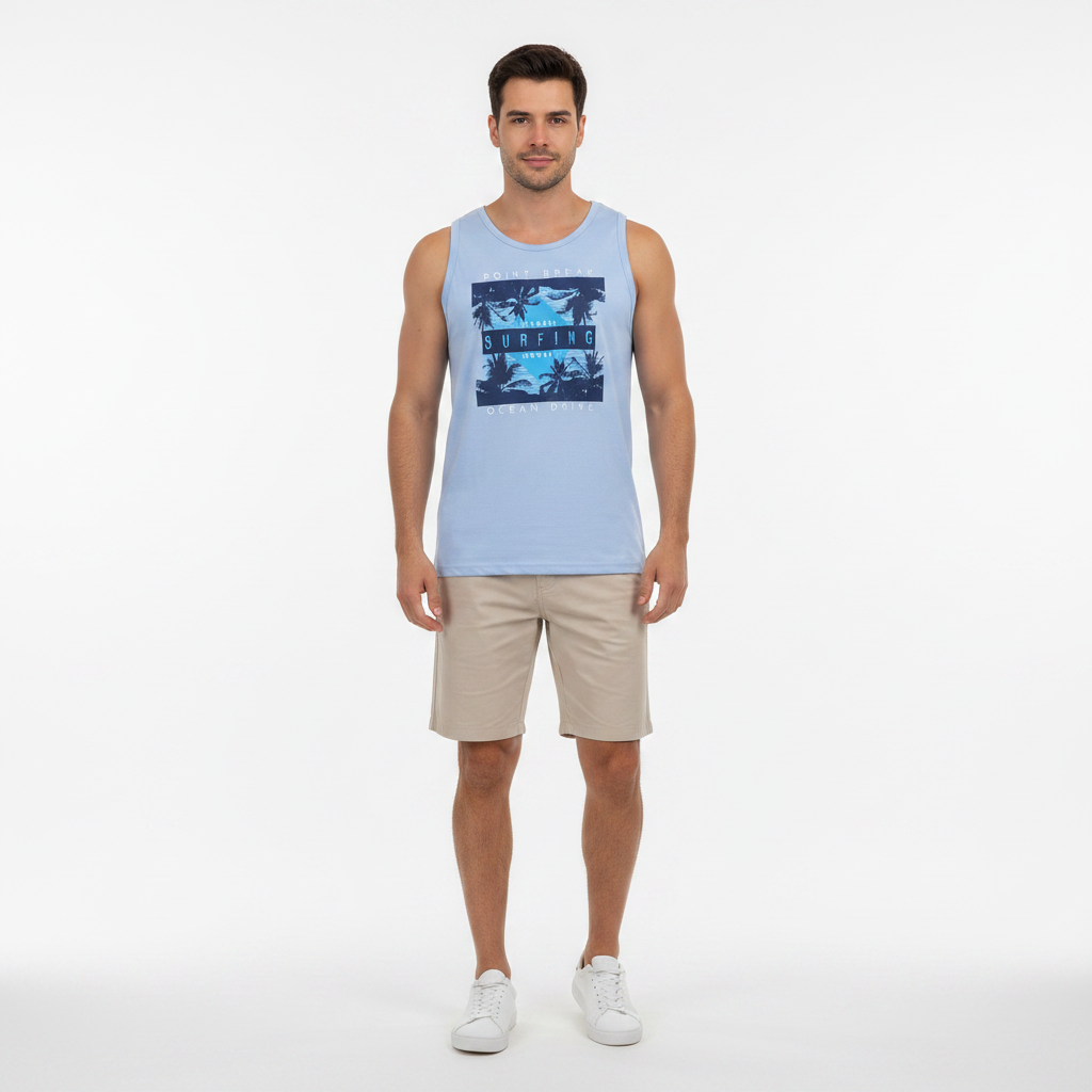 Men Beach Vest