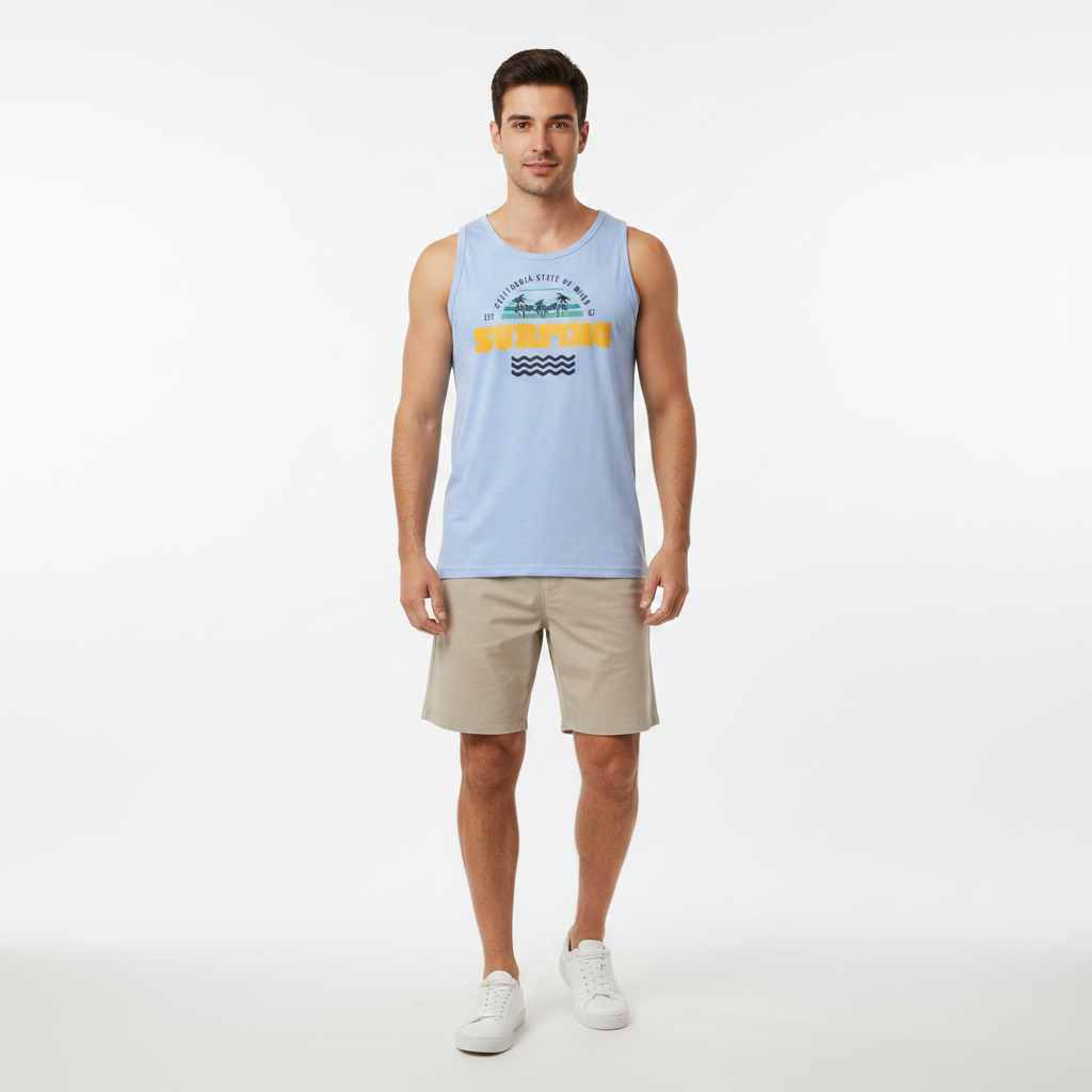 Men Beach Vest