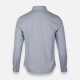 Men Basic Oxford Shirt Long Sleeve Spandex