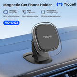 Magnetic Car Phone Mount with Cable Clips