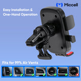 Universal Air Vent Car Phone Holder – 360° Rotation