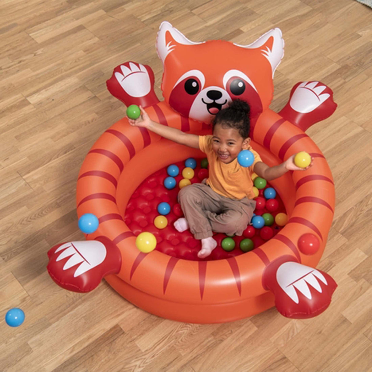 Playful Red Panda Ball Pit (1.07 x 94 cm)