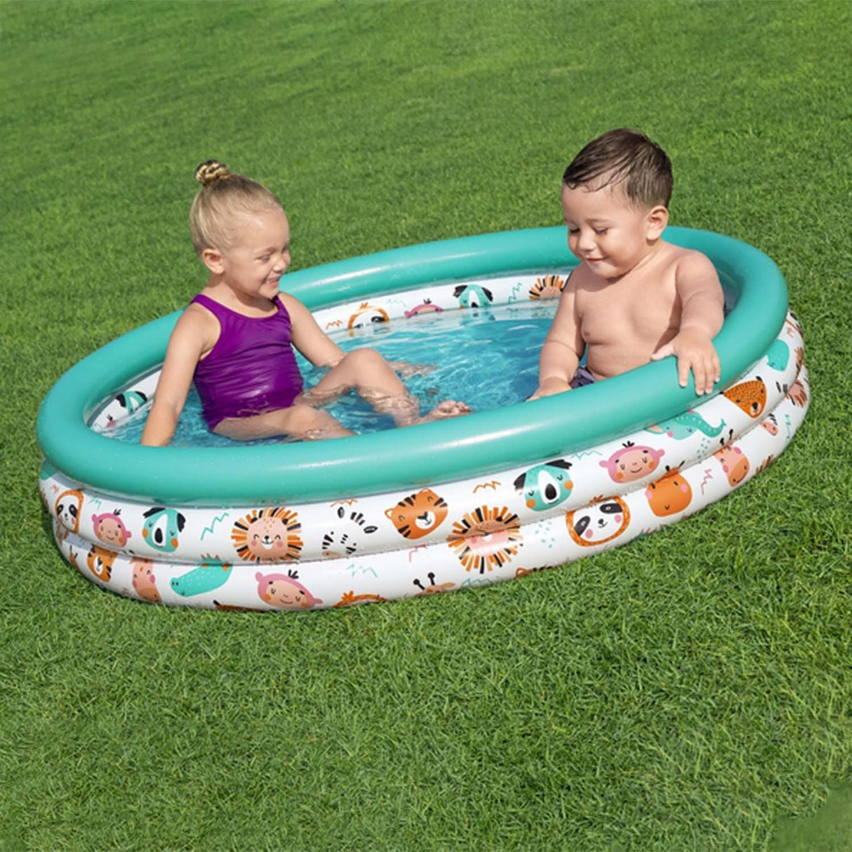 Safari Pals Kiddie Pool (1.22 x 25 cm)