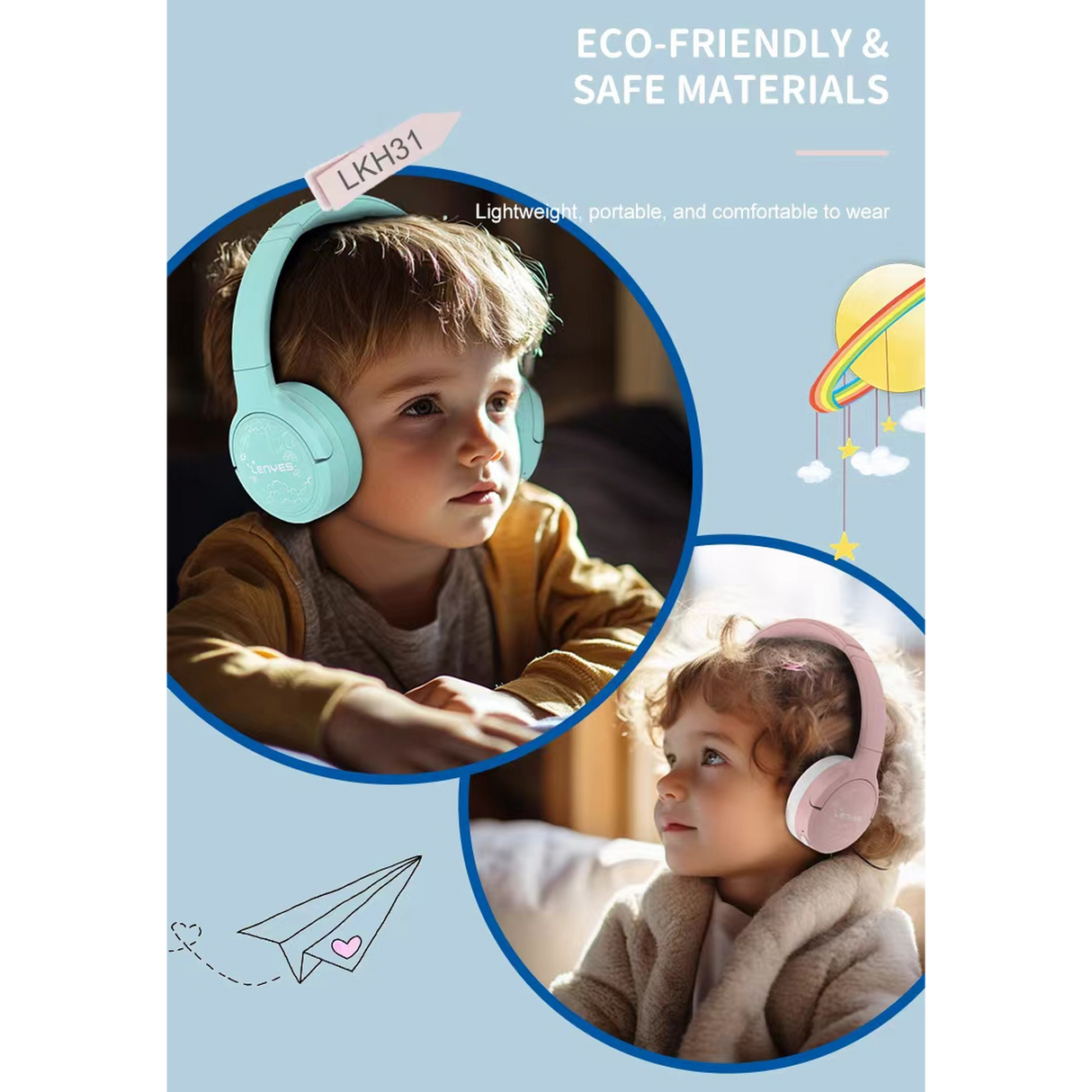 CHILDREN'S WIRELESS HEADPHONE