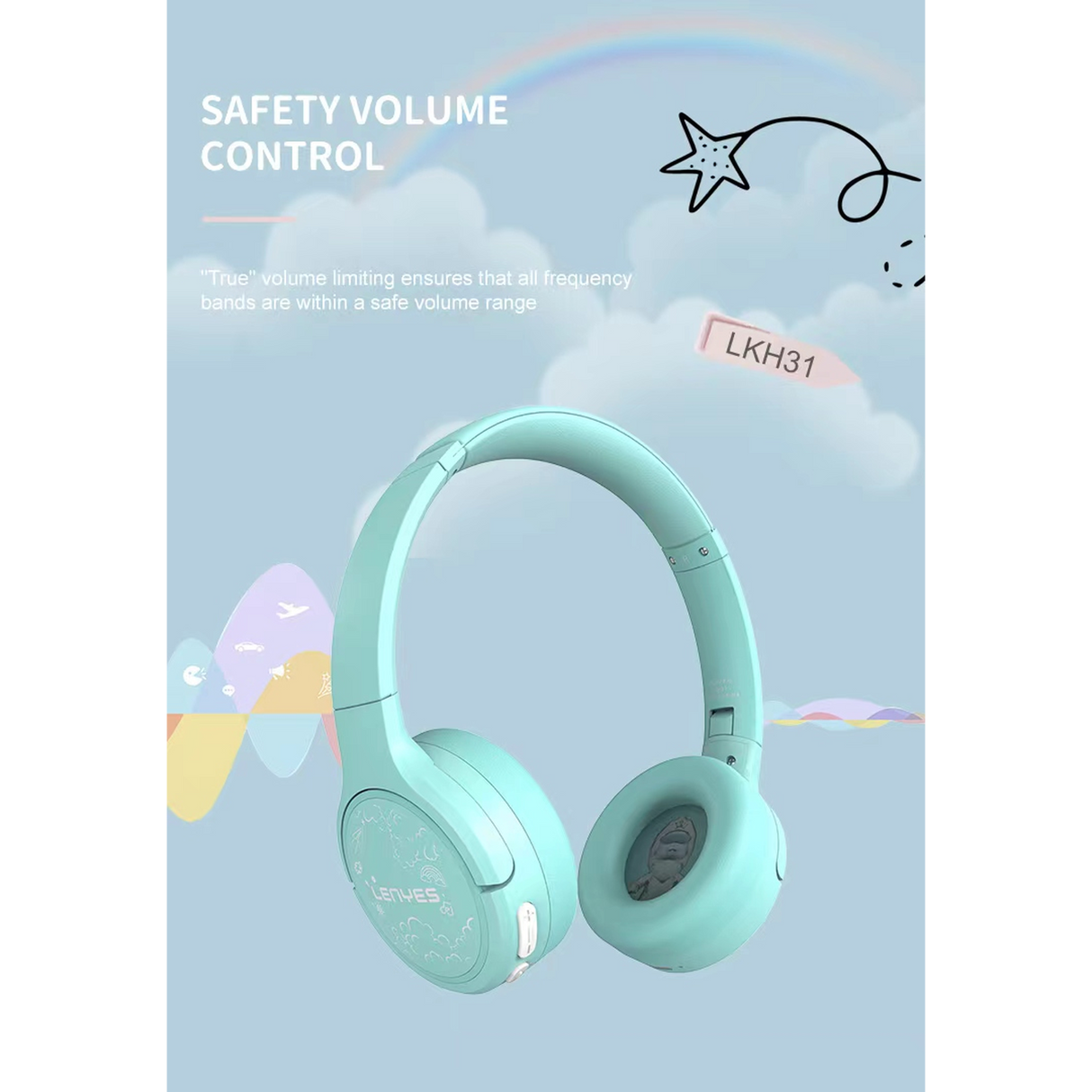 CHILDREN'S WIRELESS HEADPHONE