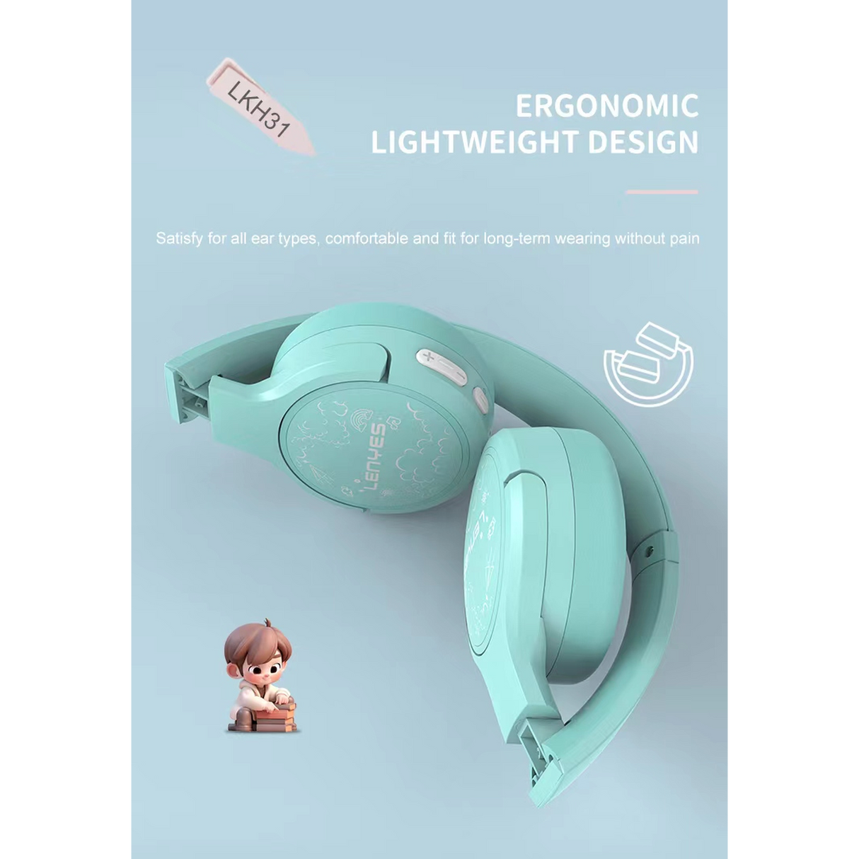 CHILDREN'S WIRELESS HEADPHONE