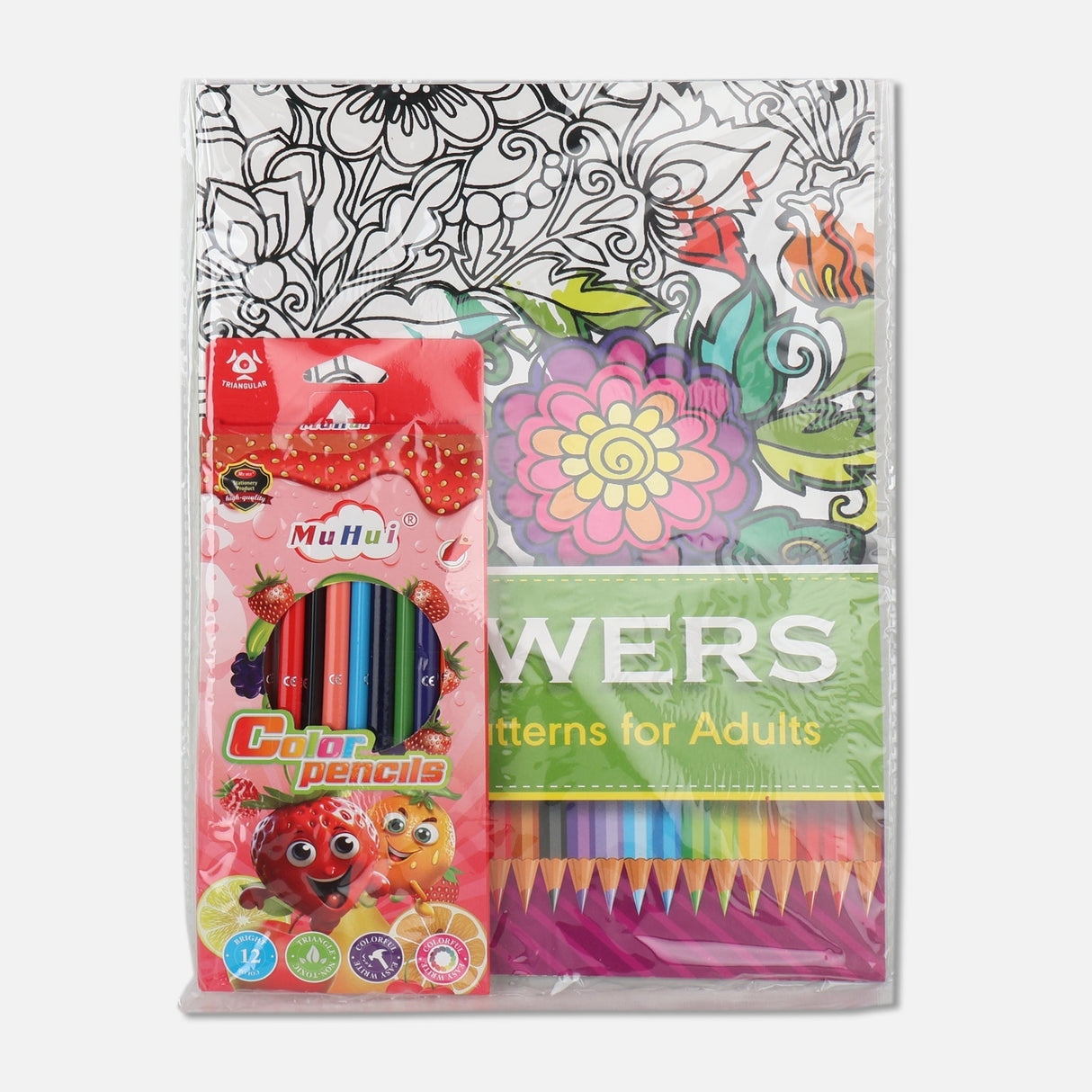 COLOUR PENCIL & BOOK SET