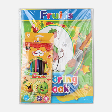 COLOUR PENCIL & BOOK SET