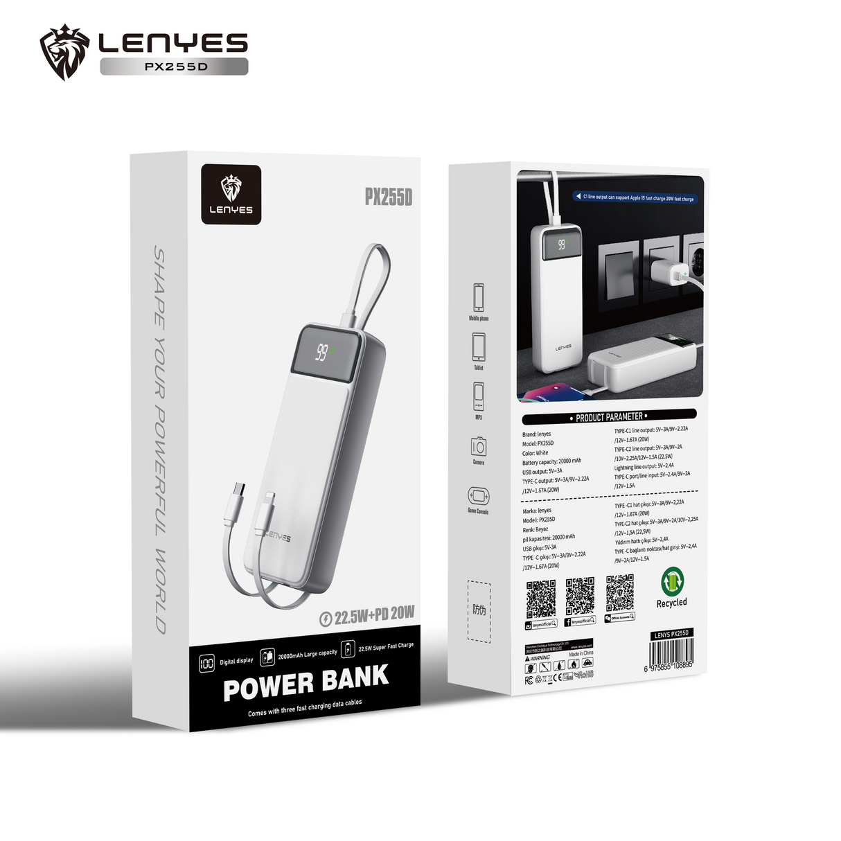 LENYES POWER BANK