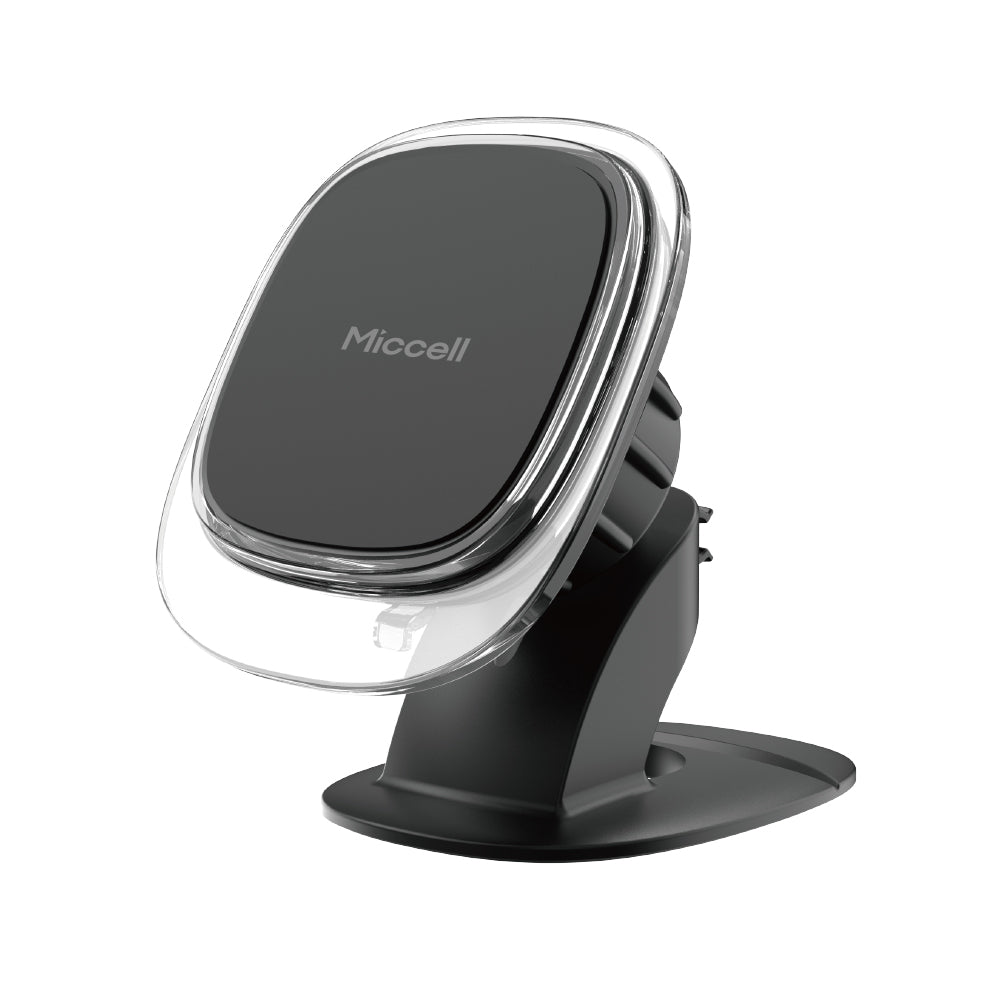 Magnetic Car Phone Mount with Cable Clips
