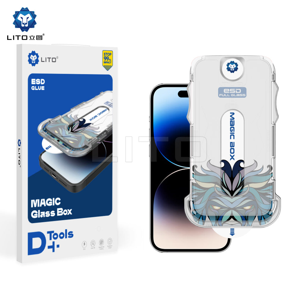 D+ TOOLS CLEAR GLASS WITH ESD