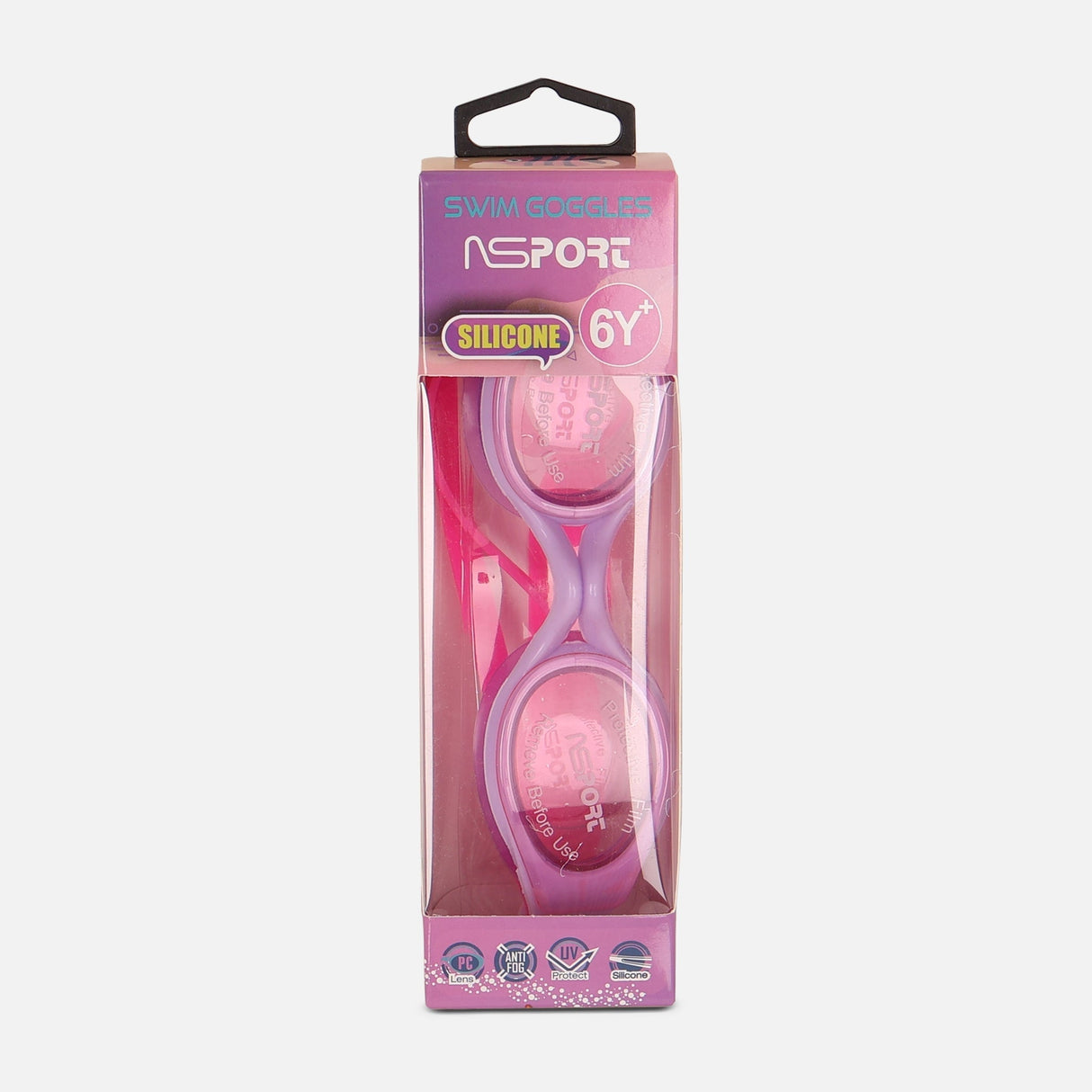 Goggles Anti Fog With Silicone Eye Cup & Strap (6Y+)