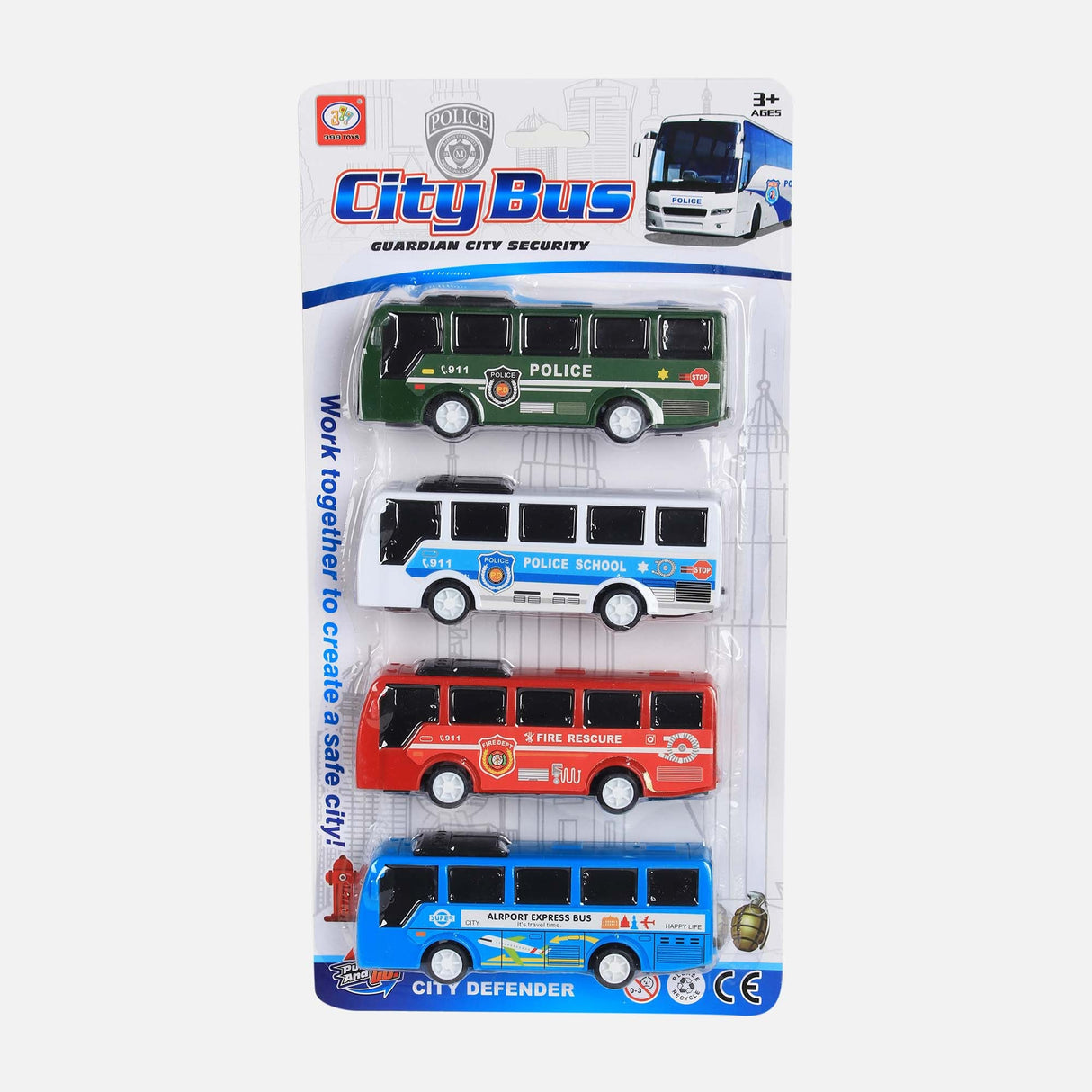PULL BACK BUS SET