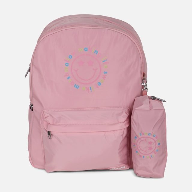 SCHOOL BACKPACK +LONG SHAPE PENCIL CASE (43*33*16CM)