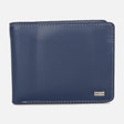 MEN BI-FOLD LEATHER WALLET WITH COIN POCKET