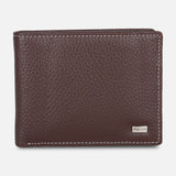 MEN BI-FOLD LEATHER WALLET
