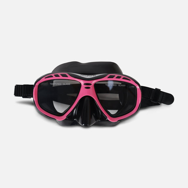 Swim Mask Tempered Glassm Mask & Strap (+12)