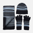 MEN CAP, SCARF AND GLOVES SET