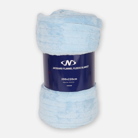Jacquard Flannel Fleece  Blanket