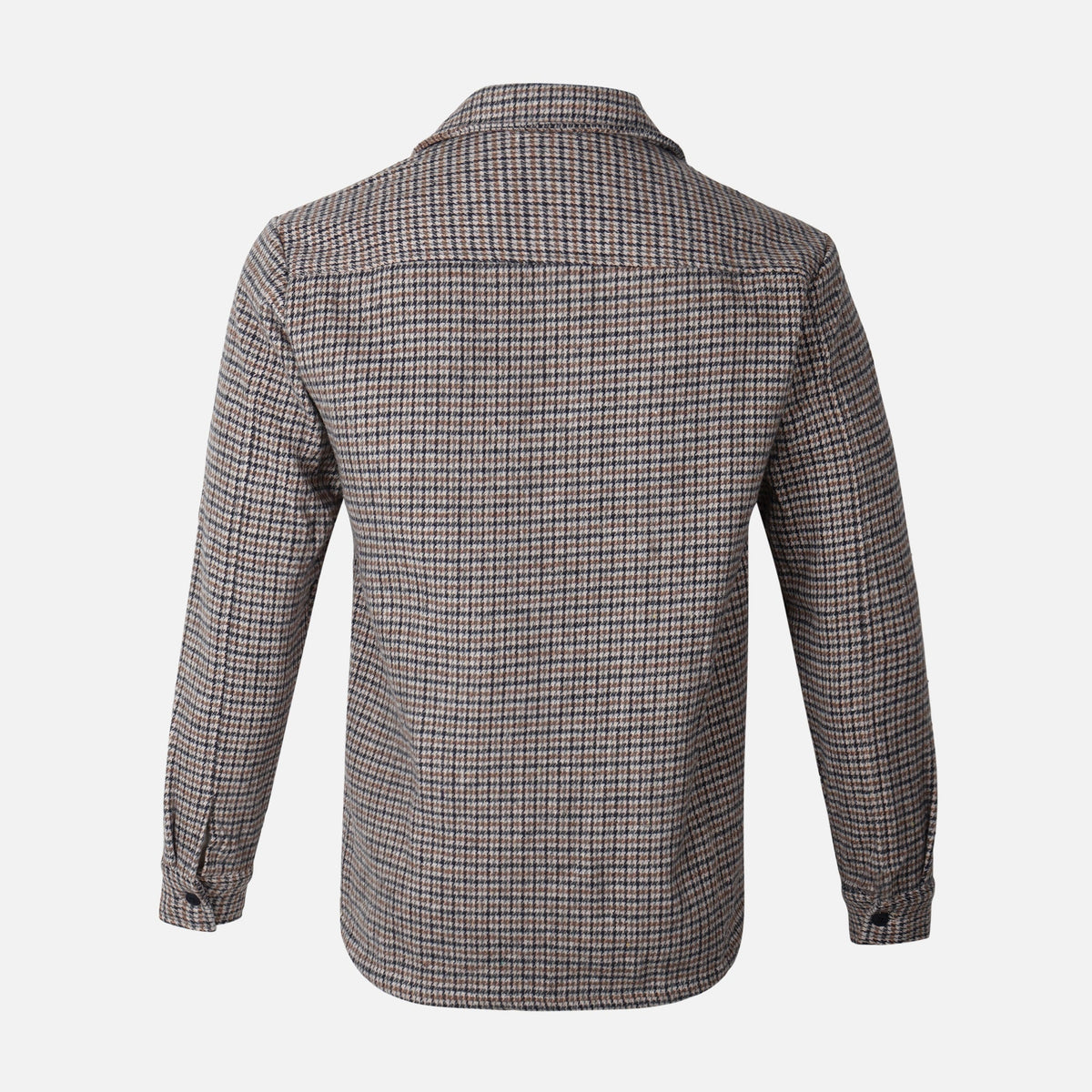 MEN LONG SLEEVE SHIRT SPREAD COLLAR