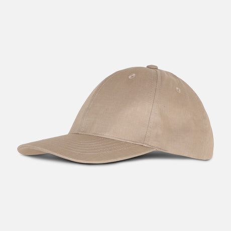 Mens Linen Basic Cap