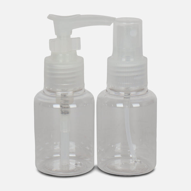TRAVELL BOTTLE SET 2 PIECES 50 ML