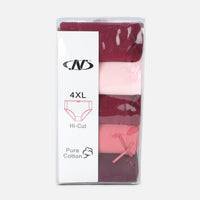 Women High-Waisted Panties  5 Pieces