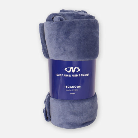Solid Flannel  Fleece Blanket