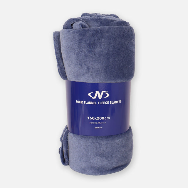 Solid Flannel  Fleece Blanket