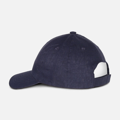 Mens Linen Basic Cap