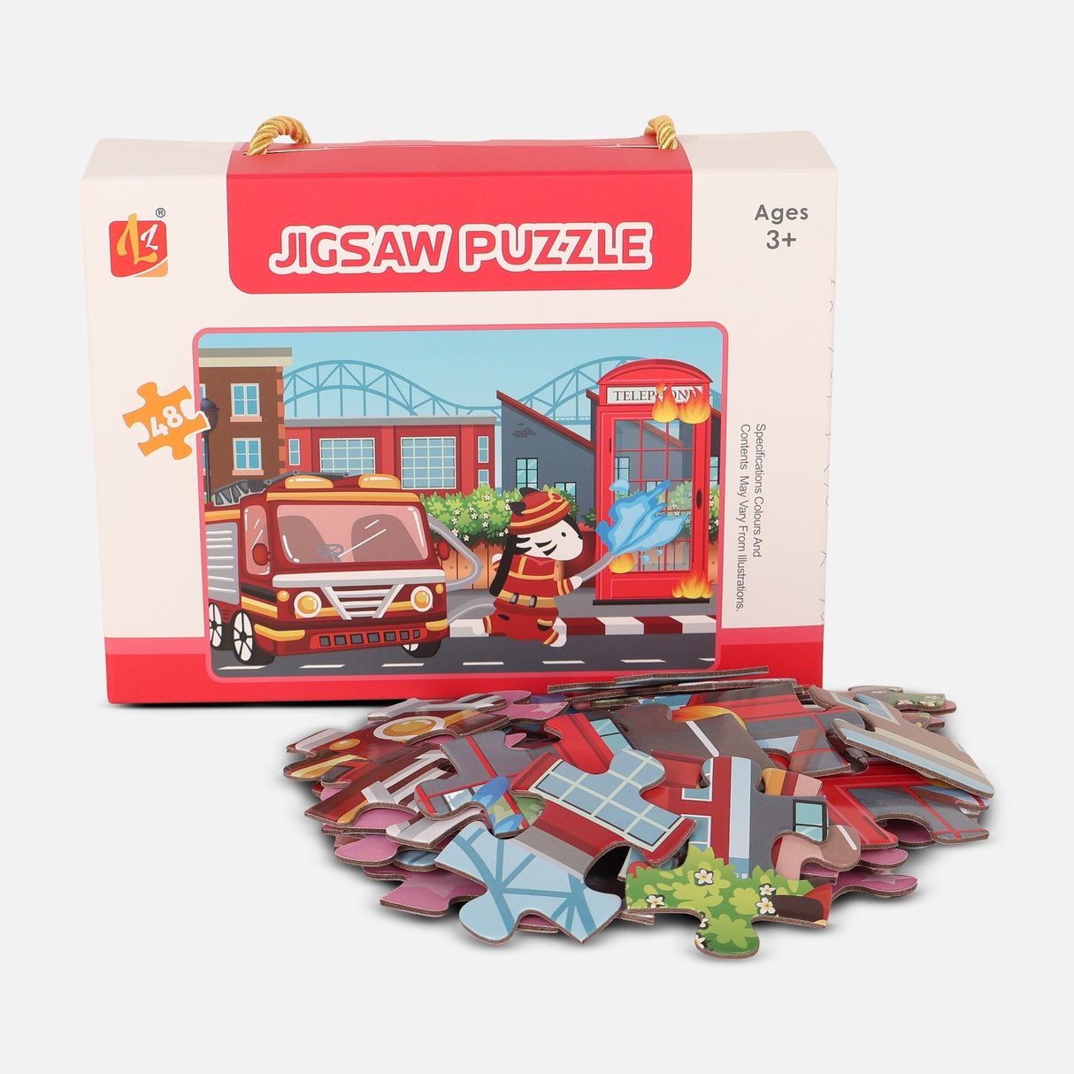 Puzzle Toy Fire Rescue 48Pcs