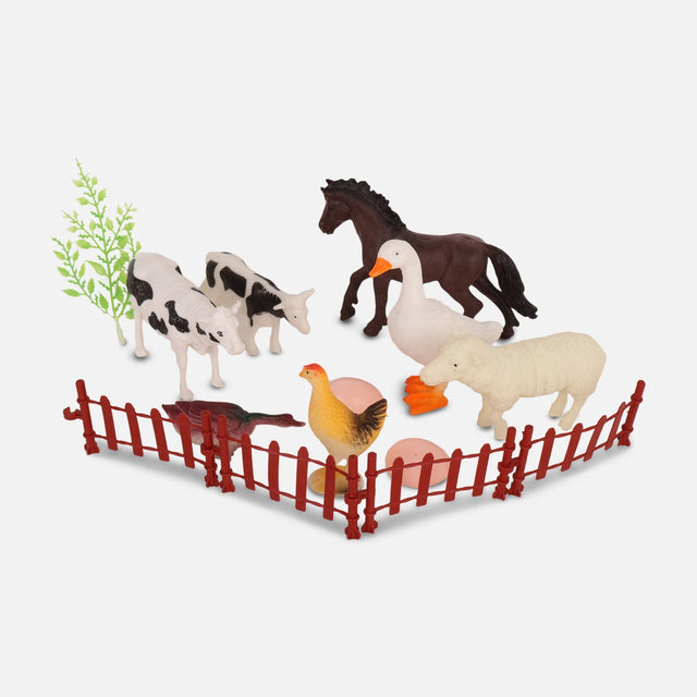 Kids Farm Animal Toy Set