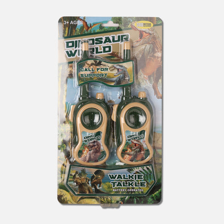 Walkie Talkie Set For Kids-Dinosaur World