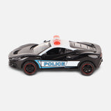 Die-Cast Pull Back Car Toy-Police Car