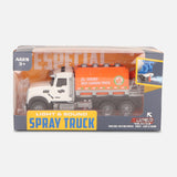 Friction Toy Car With Light & Music & Spary -Vehicle Tanker